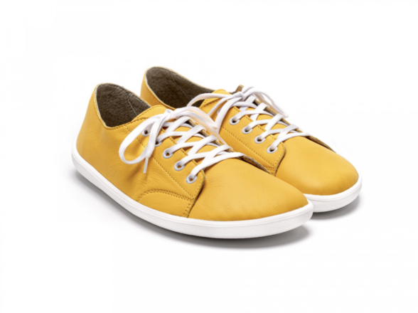 Be Lenka Prime Mustard barefoot shoe
