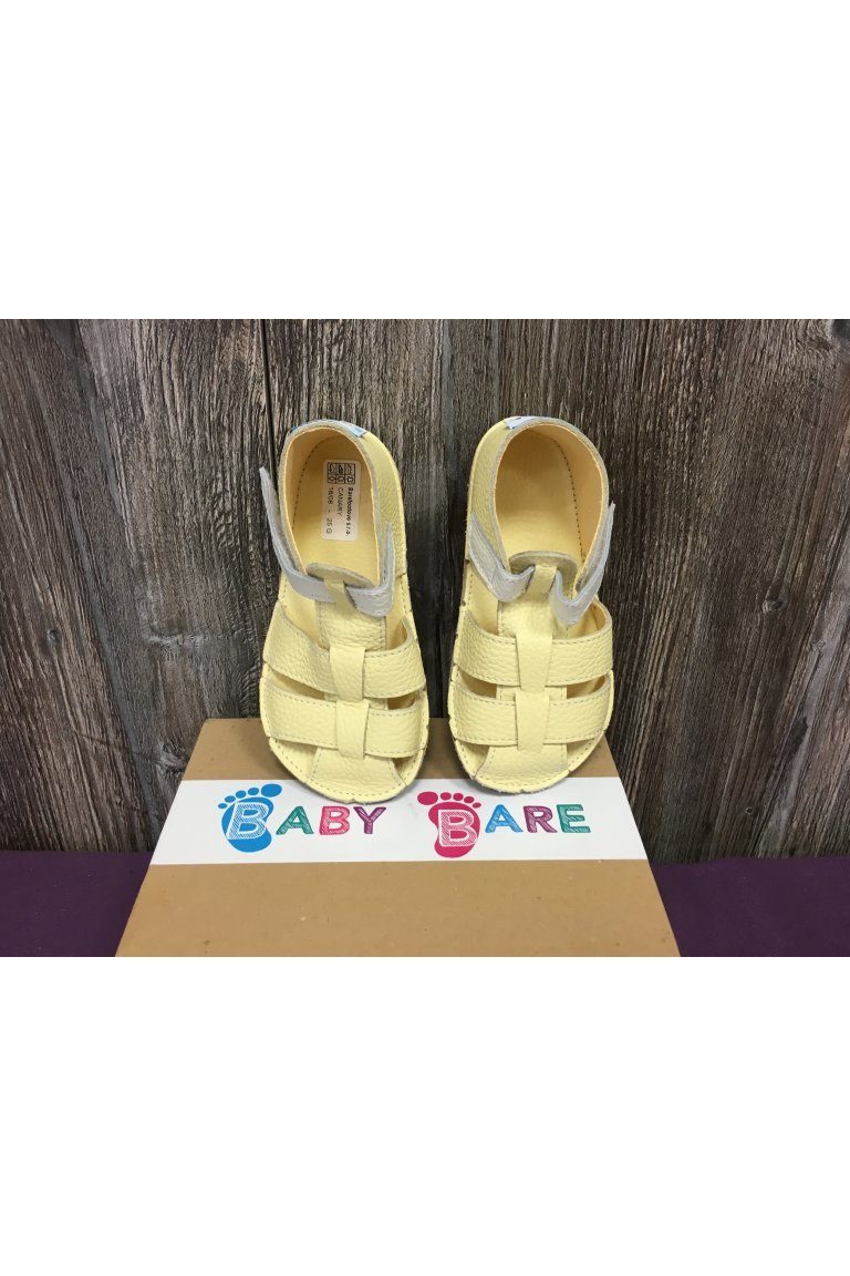 Baby Bare Canary sandals - Mugavik Barefoot