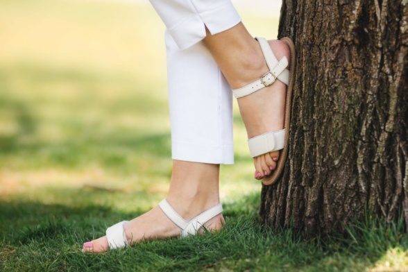 be lenka grace white sandals buckle velcro lightweight flexible barefoot shoes