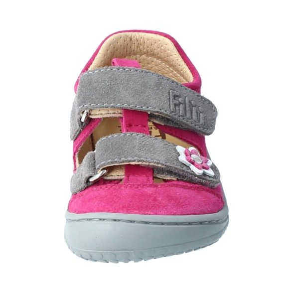 Filii Kaiman Pink Velours leather Velcro M - Image 2