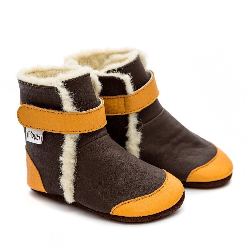 Liliputi Gingerbread saapad - jalasõbralikud jalatsid - Mugavik Barefoot