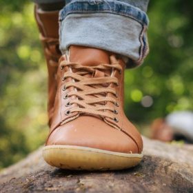 Mukishoes Raw Leather Brown