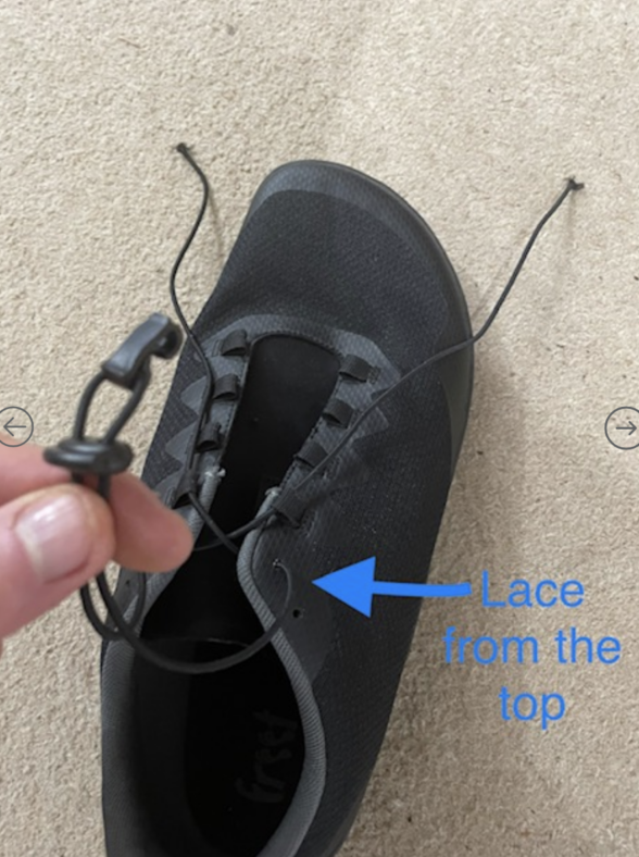 Freet Elasticated Laces for barefoot shoes