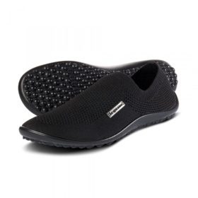 leguano scio black slip-on shoes