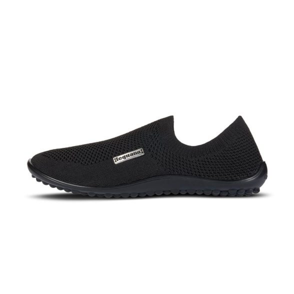 leguano scio black slip-on shoes