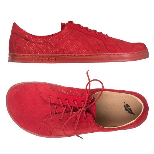 Peerko 2.0 Classic Red barefoot sneakers