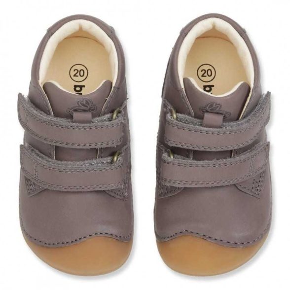 Bundgaard Petit Velcro Dark Grey WS Barefoot shoes