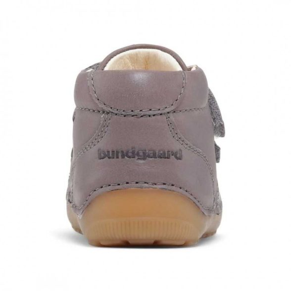 Bundgaard Petit Velcro Dark Grey WS Barefoot shoes