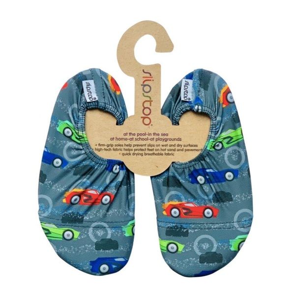 SlipStop Sportscar slippers for kids