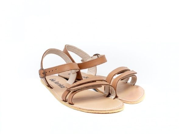 Be Lenka Summer Brown barefoot sandals