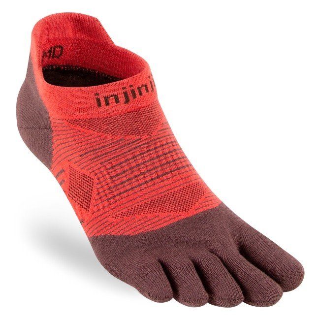 Injinji Run Lightweight No-Show Coolmax Robin toe socks - Mugavik Barefoot