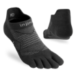 Injinji Run Lightweight No-Show Coolmax Noir toe socks - Mugavik