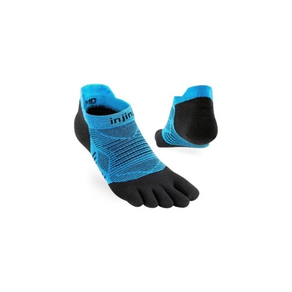 injinji run lightweight noshow coolmax malibu toe socks