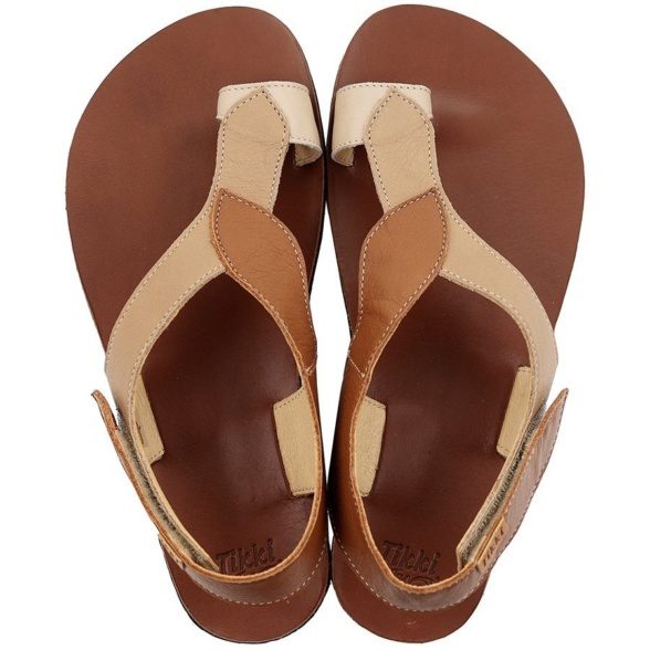 Tikki Soul Caramel barefoot sandals