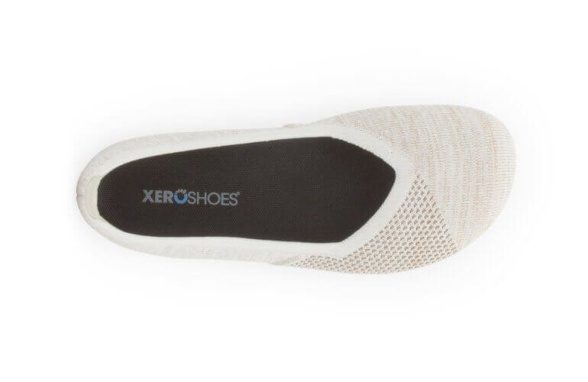 Xero Shoes Knit Red Womens barefoot ballerinas