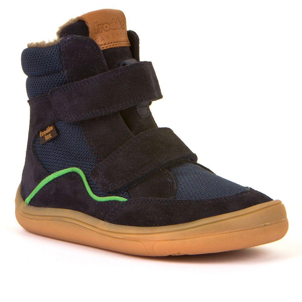 Barefoot Froddo barefoot ankle year-round boots blue