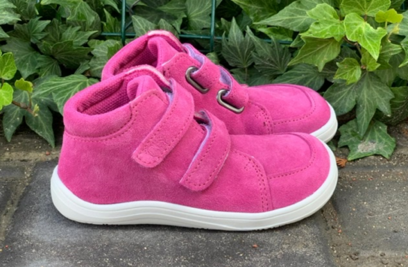 Baby Bare FEBO Fall Fuchsia boots for kids