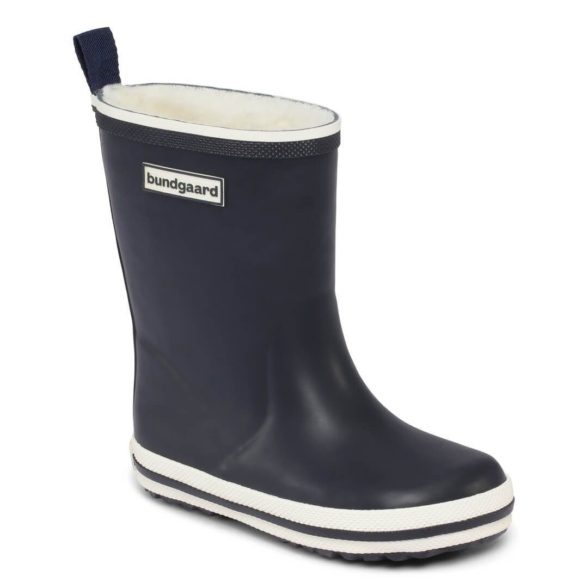 Bundgaard Charly High Warm Navy Rubber Boot with lining - Image 5