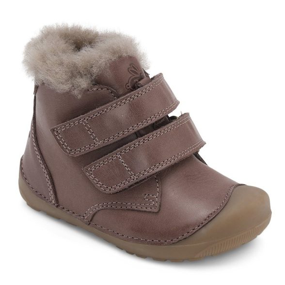 Bundgaard Petit Mid Lamb Brown winter boots for kids