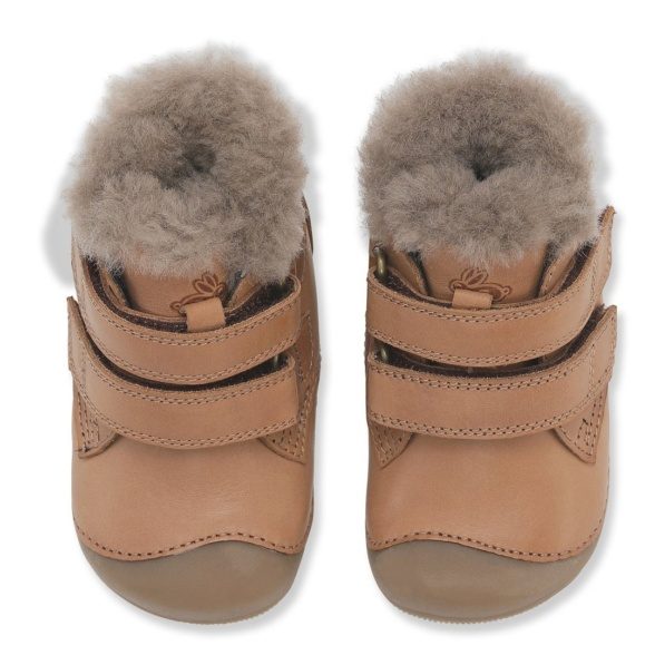 Bundgaard Petit Mid Lamb Caramel winter boots for kids