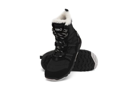 Xero Shoes Alpine Black naiste talvesaapad paljajalujalanõud
