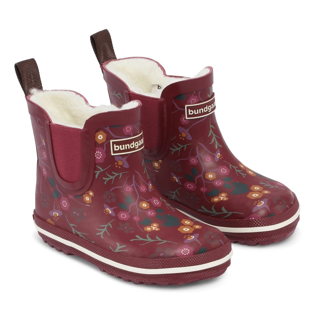 Bundgaard Short Warm Rubber Boot Winter Flower - Mugavik Barefoot