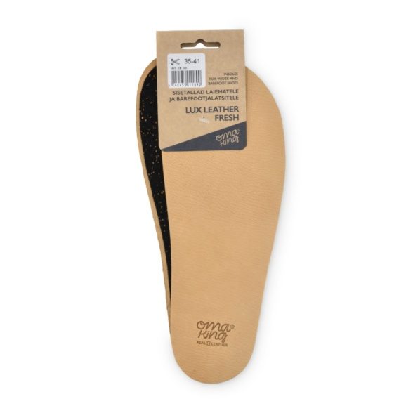 OmaKing paljajalujalatsite sisetallad - Lux Leather Fresh