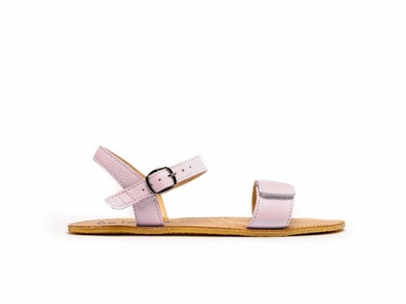 be lenka grace pink adjustable velcro buckle barefoot shoes