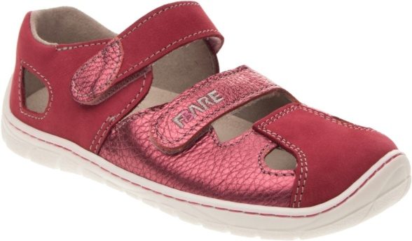 Fare Bare leather sandals Dark Pink - Image 3