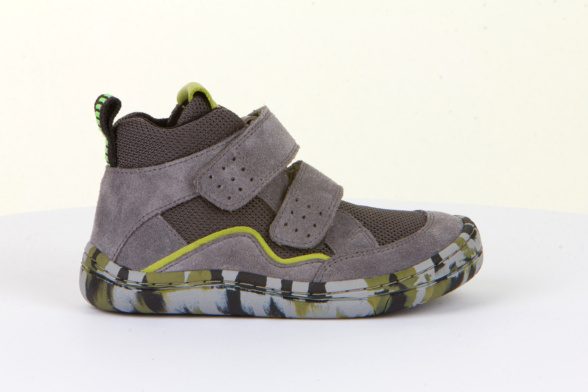 Froddo Barefoot Autumn T Grey/Green boots for kids