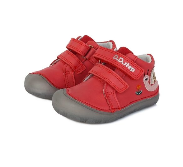 D.D.Step Sneakers Red Snail