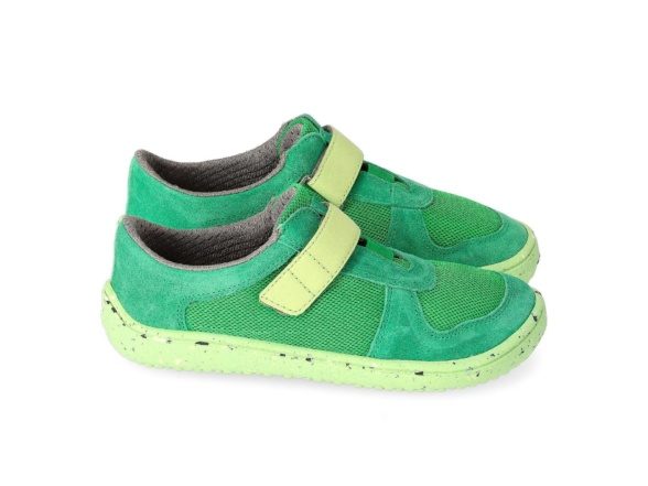 Be Lenka Joy All Green barefoot sneakers for kids