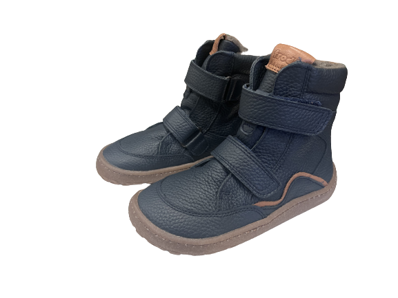 Froddo BArefoot Winter boots Blue for kids and young adults