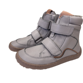 Froddo Barefoot Winter boots Light Gray for kids and young adults