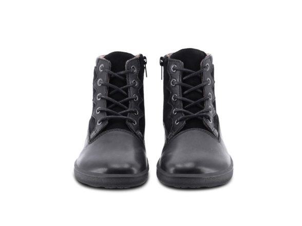 Be Lenka Olympus Woman All Black winter boots barefoot shoes