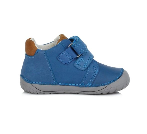 D.D.step Bermuda Blue Bear boots for kids with wide feet flexible lightweight barefoot shoes