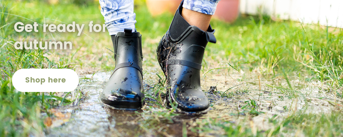 Xero Shoes Gracie Black wellies for women rubber boots rain autumn