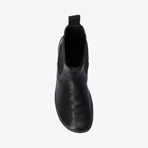 Groundies Camden Black Chealsea style barefoot shoes lightweight