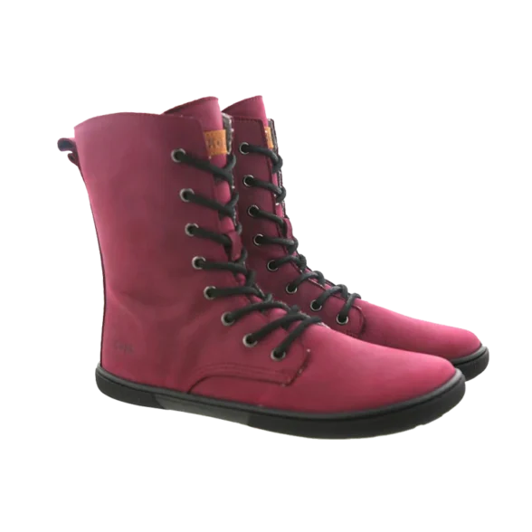 Koel Faro Bordo water-repellent leather winter boots barefoot lightweight