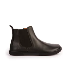 Koel Fila Black Chelsea leather boots for women