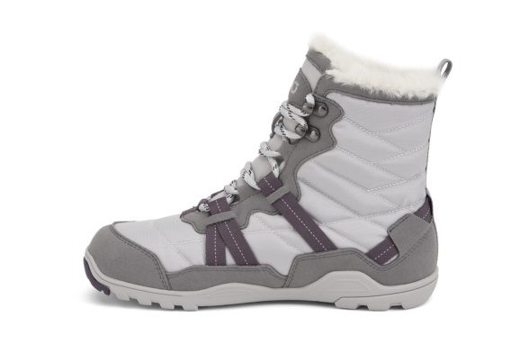 Xero Shoes Alpine valge hallikirjud soojad veekindlad talvesaapad paljajalujalanõud