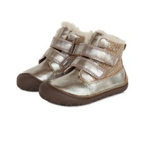 D.D.Step Bronze wool lining warm winter boots barefoot lightweight
