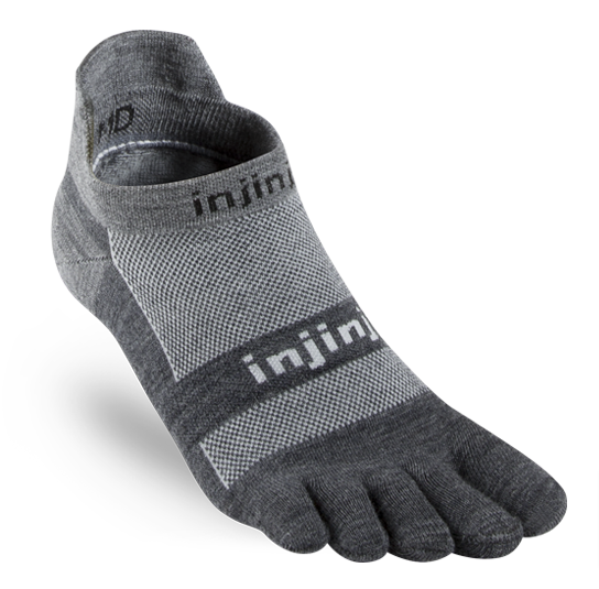 Injinji toe socks with merino wool