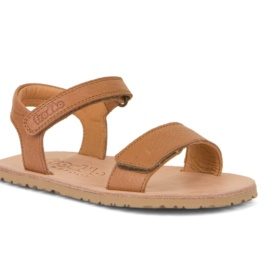 Froddo Barefoot sandals leather velcros beige barefoot lightweight