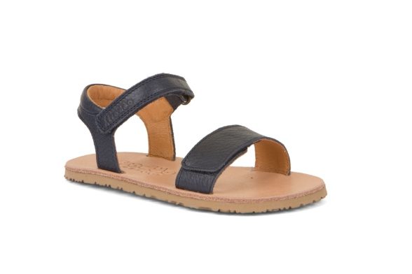 Froddo Barefoot sandals dark blue leather velcro barefoot lightweight