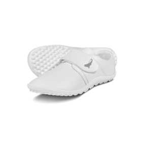 Leguano Care water-repellent white velcro seamless toe area barefoot lightweight