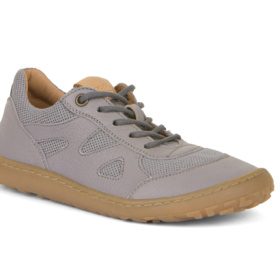 Froddo Barefoot leather textile grey laces barefoot lightweight