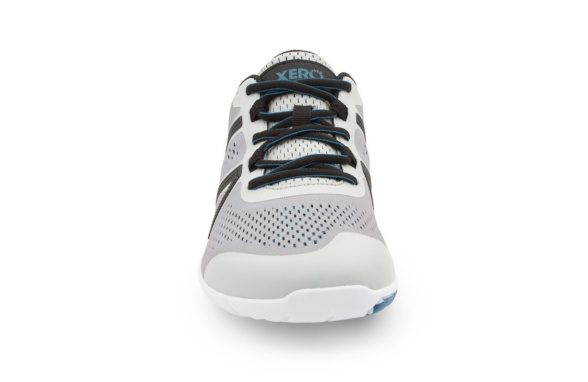 Xero Shoes HFS jooksutoss meestele vegan hall valge must paljajalujalanõud