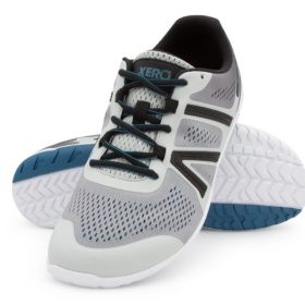 Xero Shoes HFS running shoe men vegan grey lightweight barefoot shoes