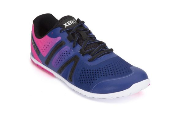Xero Shoes HFS vegan running womens purple pink black laces lightweight barefoot